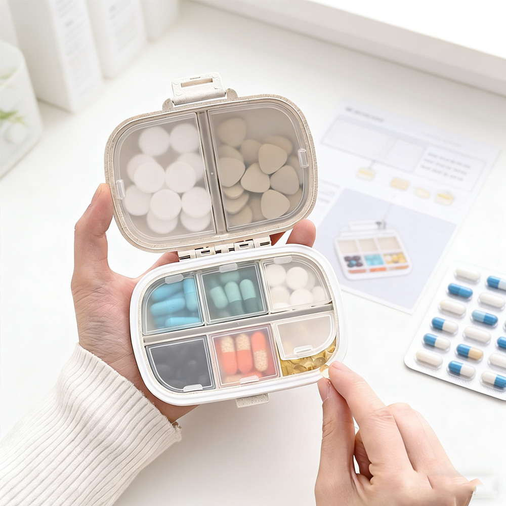 Laptops - Estojo Portátil para Armazenamento de Medicamentos,