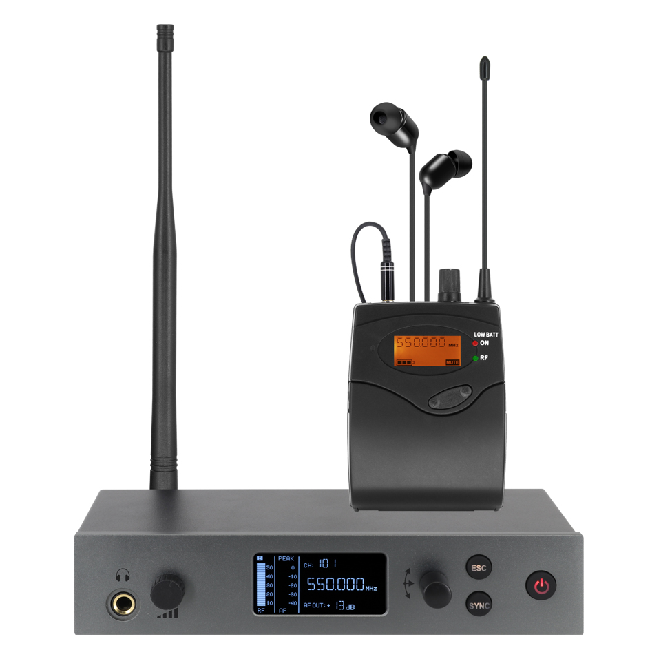 In Ear Monitors For Singers - Sistema de monitoramento intra-auricular, sistema de
