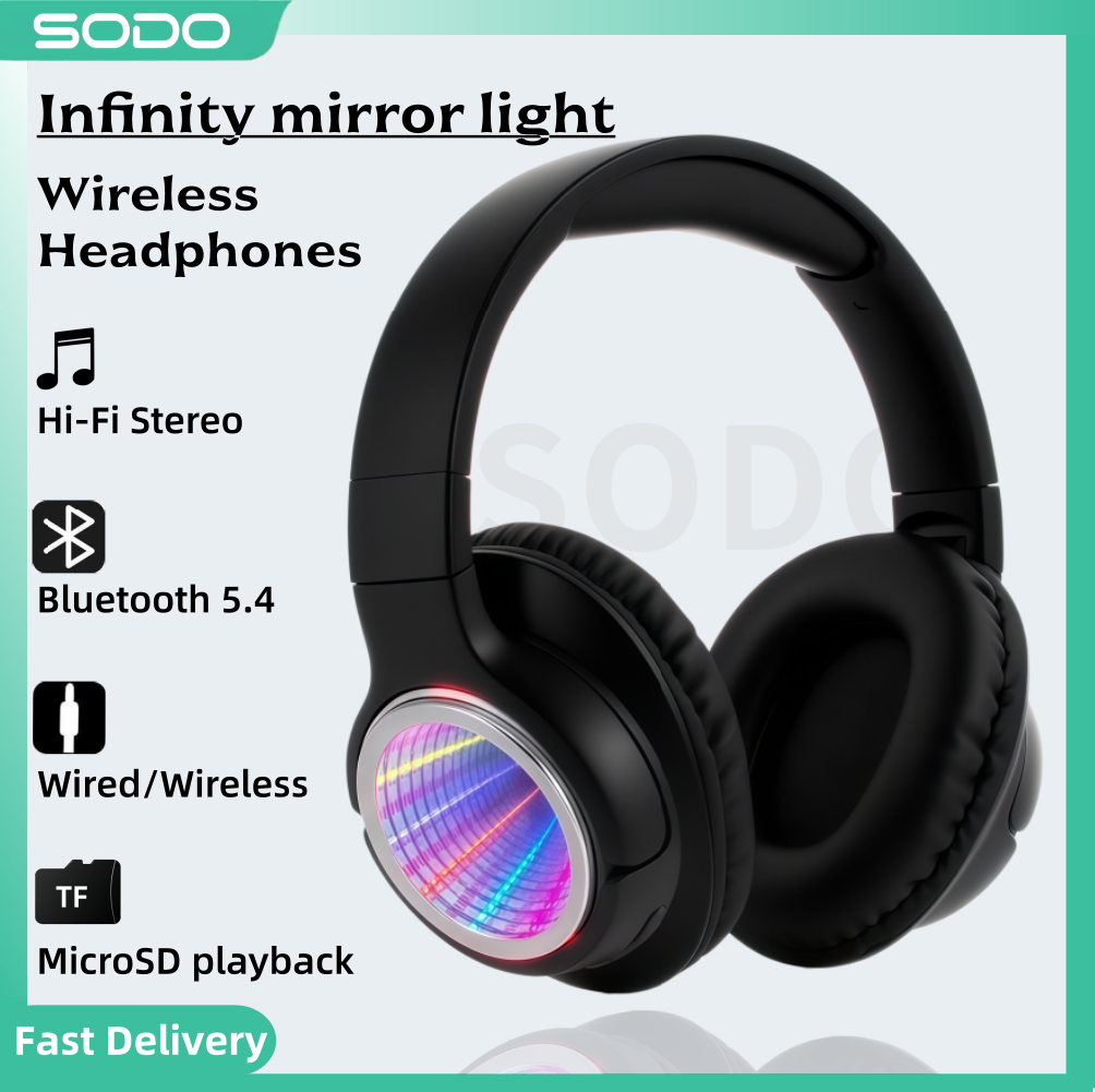 Anc Wireless Over Ear Headphones - Fones de Ouvido Bluetooth SODO SD1161