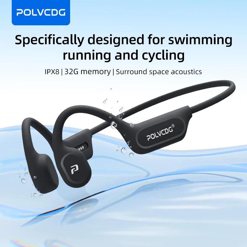 Bone Conduction Running Headphones - Fones de Ouvido por Condução Óssea