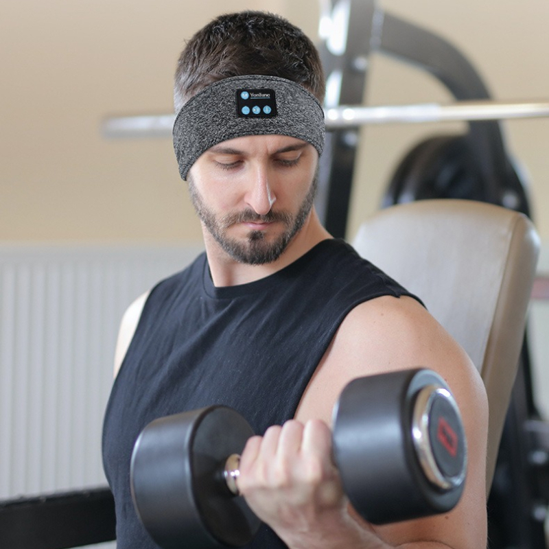 Sleep Mask Headphones Bluetooth - Fone de Ouvido Bluetooth Esportivo com