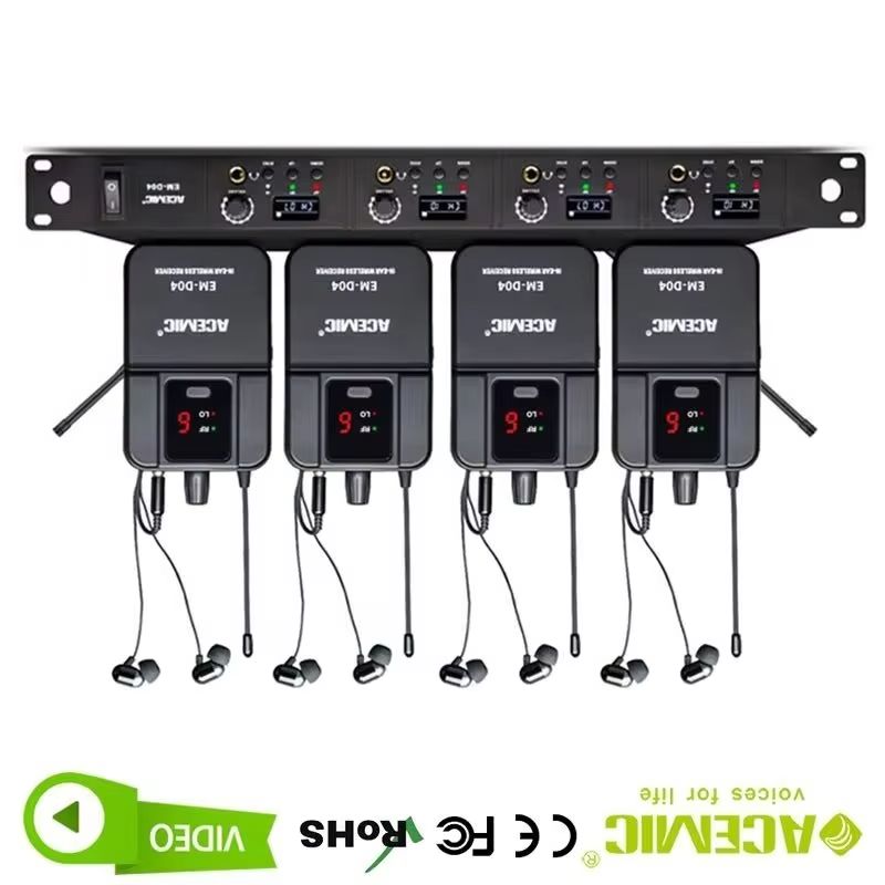 In Ear Monitors For Singers - Sistema de Monitoramento Sem Fio de