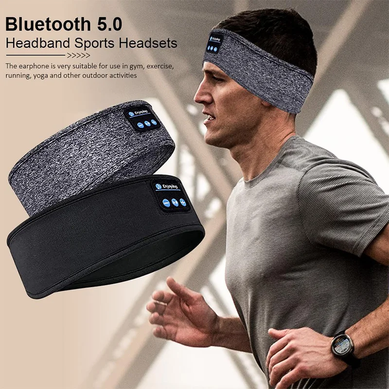 Sleep Mask Headphones Bluetooth - Fones de ouvido bluetooth esportes dormir