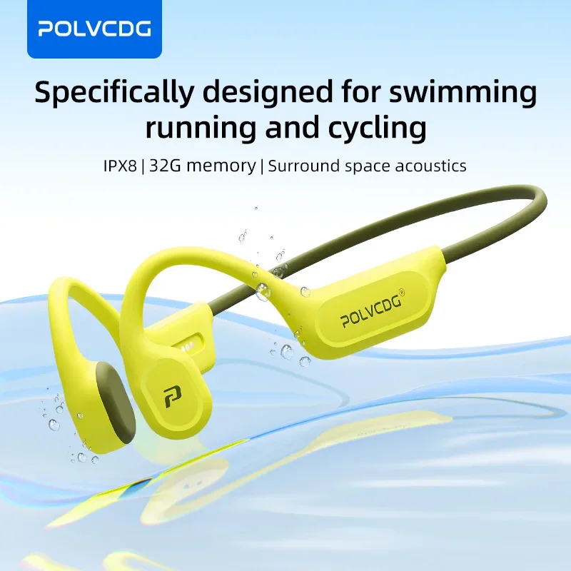 Bone Conduction Running Headphones - Fones de Ouvido de Condução Óssea