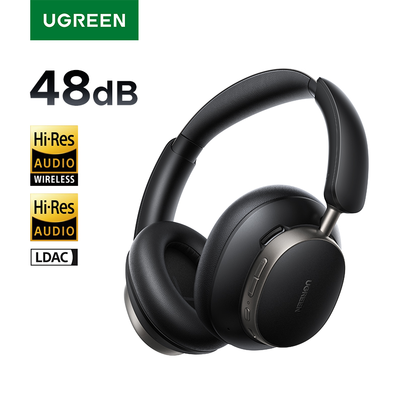 Anc Wireless Over Ear Headphones - UGREEN Studio Pro 48dB ANC Fones