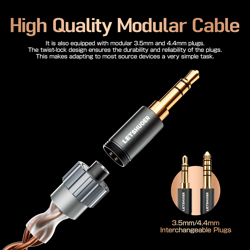 Letshuoer-fone de ouvido, Dual - Planar Magnetic Iem Earphones avaliação e preço