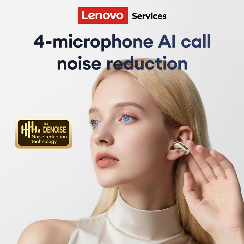 Lenovo LES-108 condução óssea  - Tws Earbuds Bluetooth 5.3 avaliação e preço
