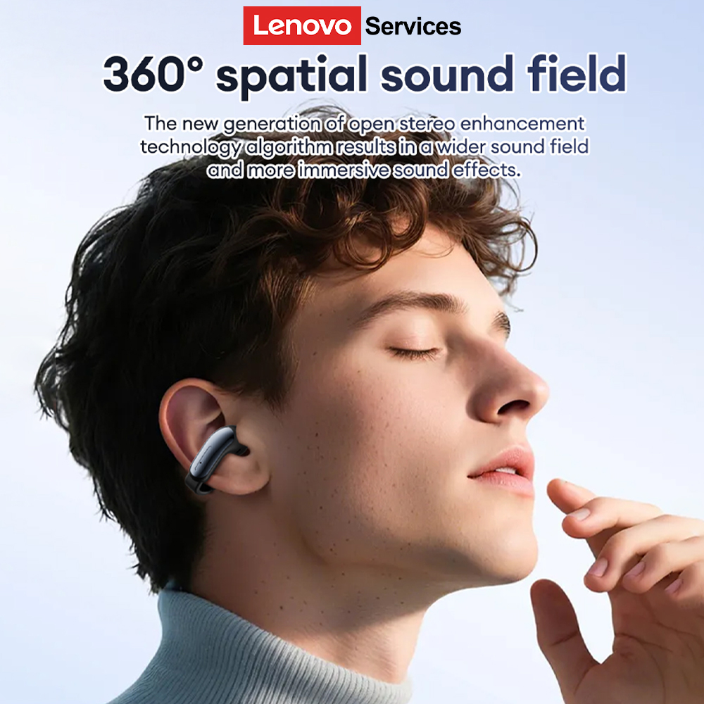 Lenovo LES-108 condução óssea  - Tws Earbuds Bluetooth 5.3 avaliação e preço