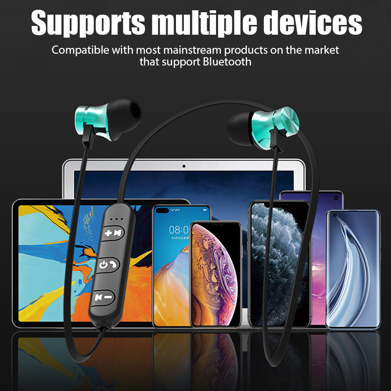 Novo Headset Esportivo Sem Fio - Magnetic Neckband Sports Earphones avaliação e preço