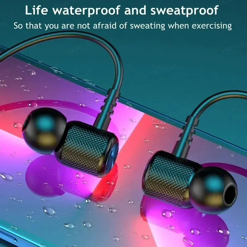 Fones de ouvido sem fio blueto - Magnetic Neckband Sports Earphones avaliação e preço