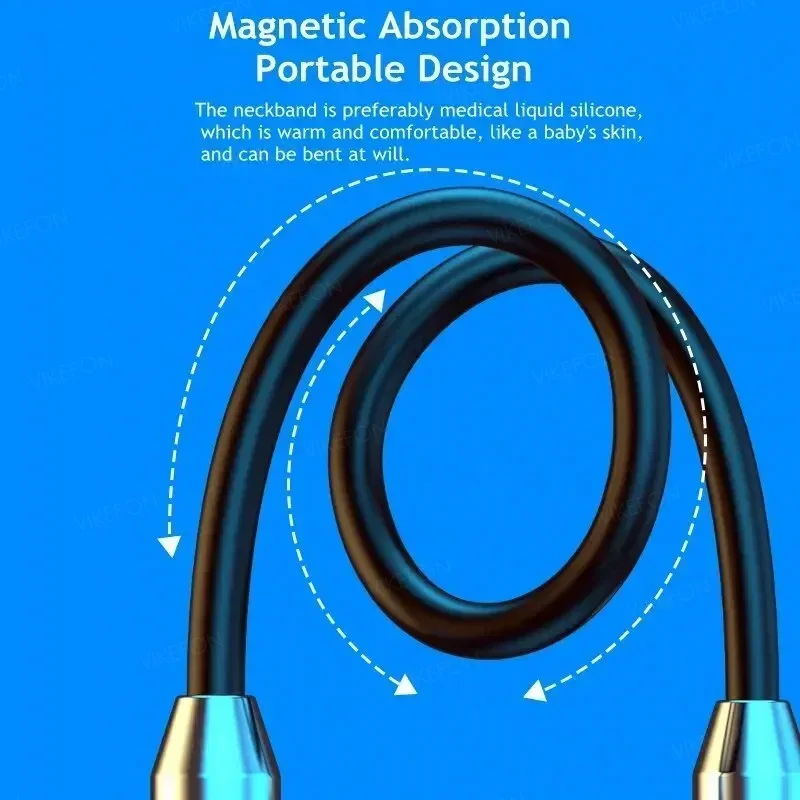Fones de ouvido sem fio blueto - Magnetic Neckband Sports Earphones avaliação e preço