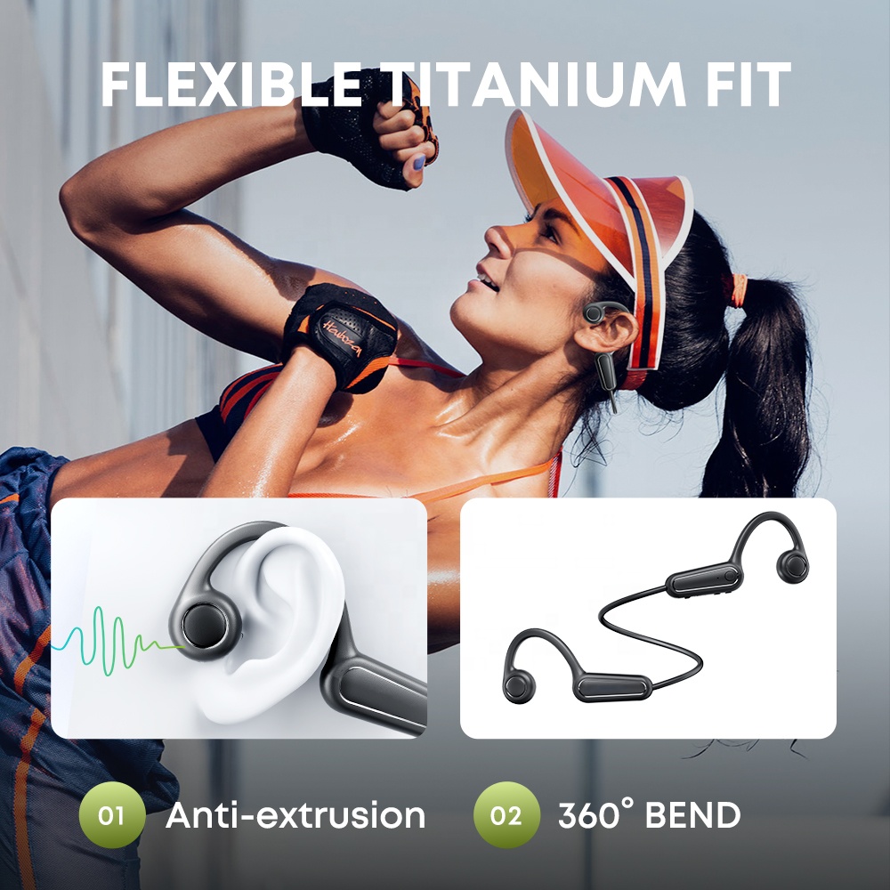 Fones de Ouvido Esportivos Sem - Bone Conduction Running Headphones avaliação e preço