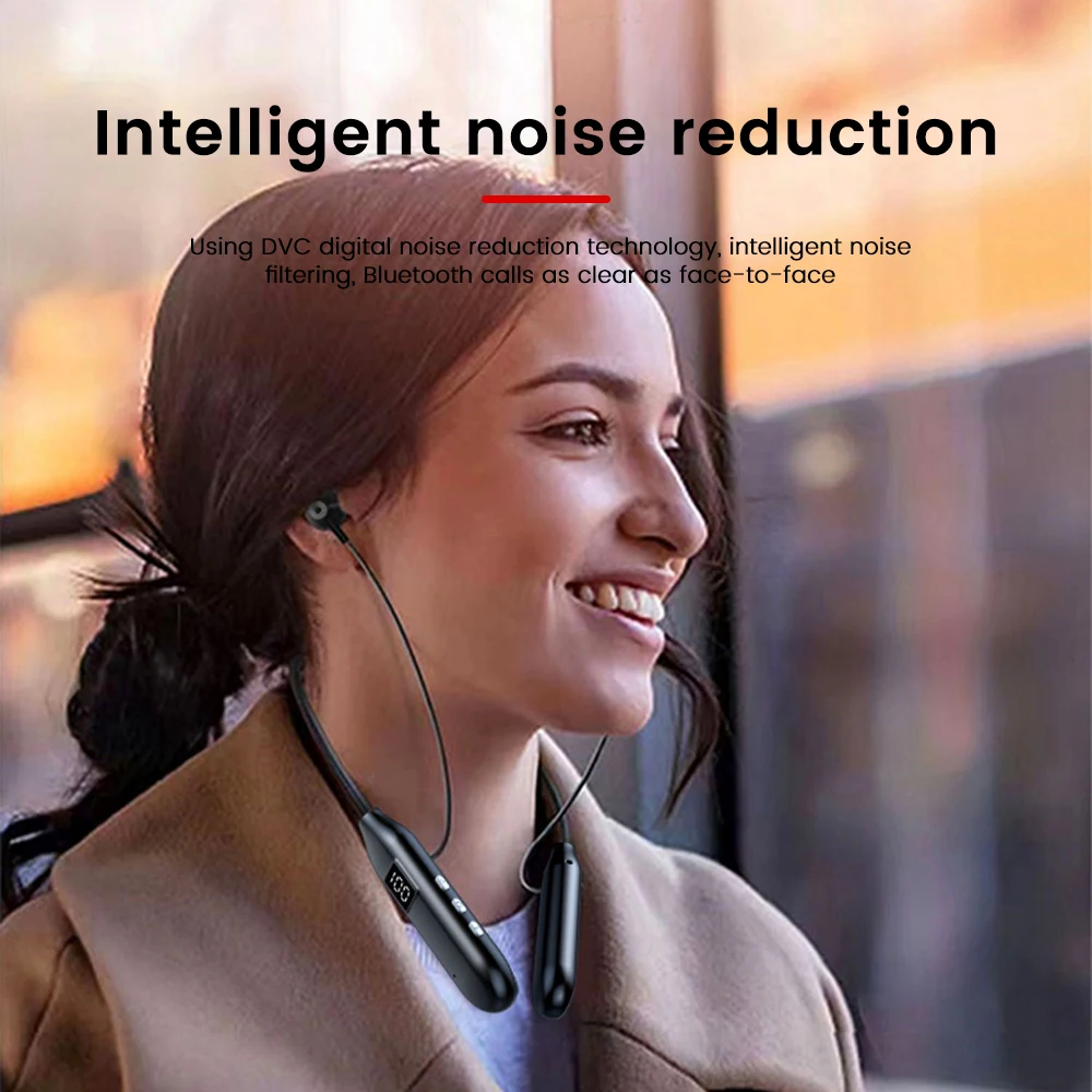 Olaf fones de ouvido sem fio b - Magnetic Neckband Sports Earphones avaliação e preço