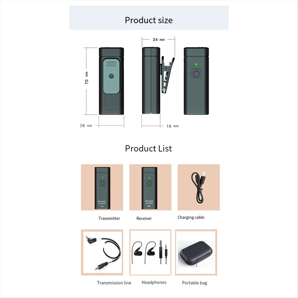 Kit de sistema de monitorament - In Ear Monitors For Singers avaliação e preço