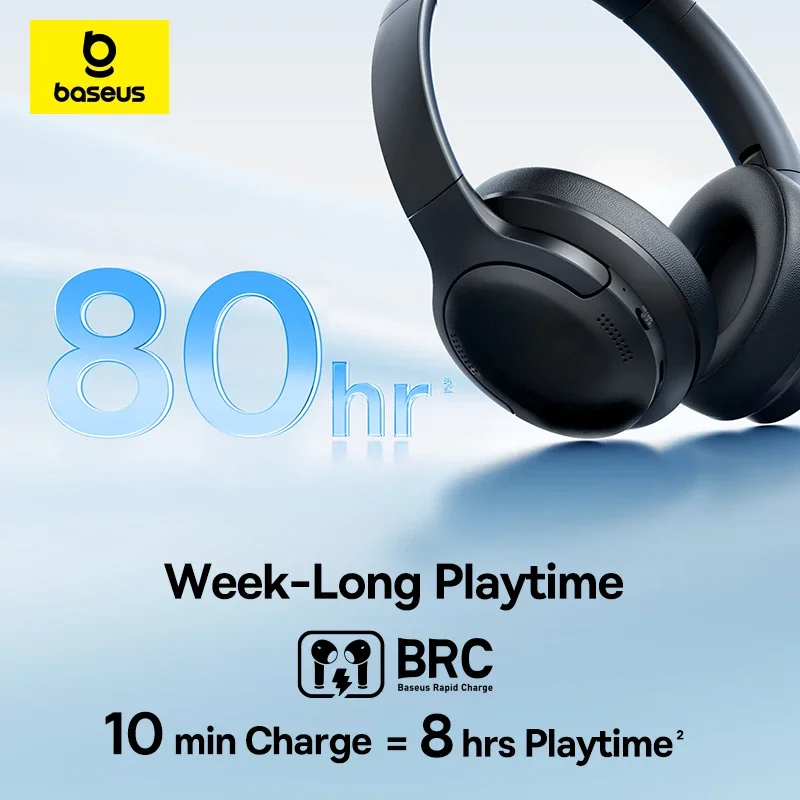 Baseus bh1 lite fones de ouvid - Anc Wireless Over Ear Headphones avaliação e preço