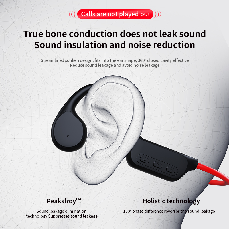 Fones de ouvido de condução ós - Bone Conduction Running Headphones avaliação e preço