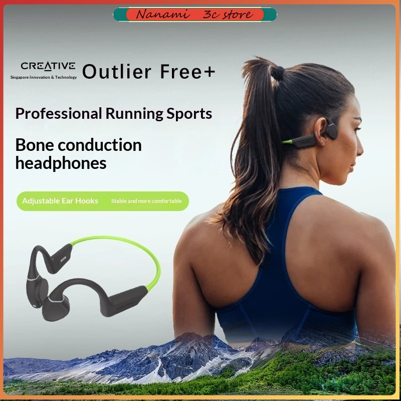Criativo outlier livre à prova - Bone Conduction Running Headphones avaliação e preço