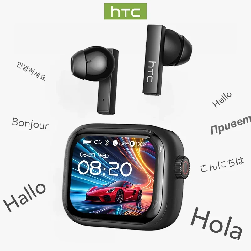 [Tela Ultra HD] HTC NE40 Fones - Tws Earbuds Bluetooth 5.3 avaliação e preço