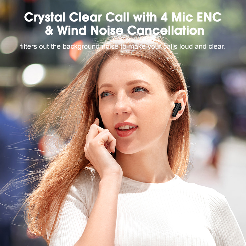 QCY-T13 ANC Fones De Ouvido Se - Tws Earbuds Bluetooth 5.3 avaliação e preço