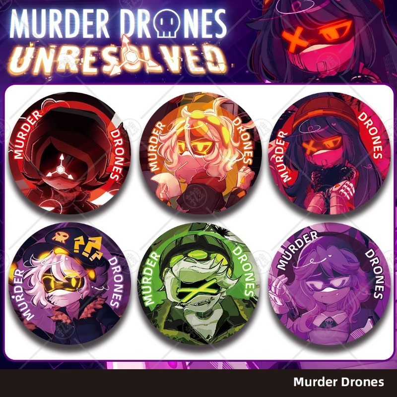 Murder Drones: Broche de Metal - Drones avaliação e preço