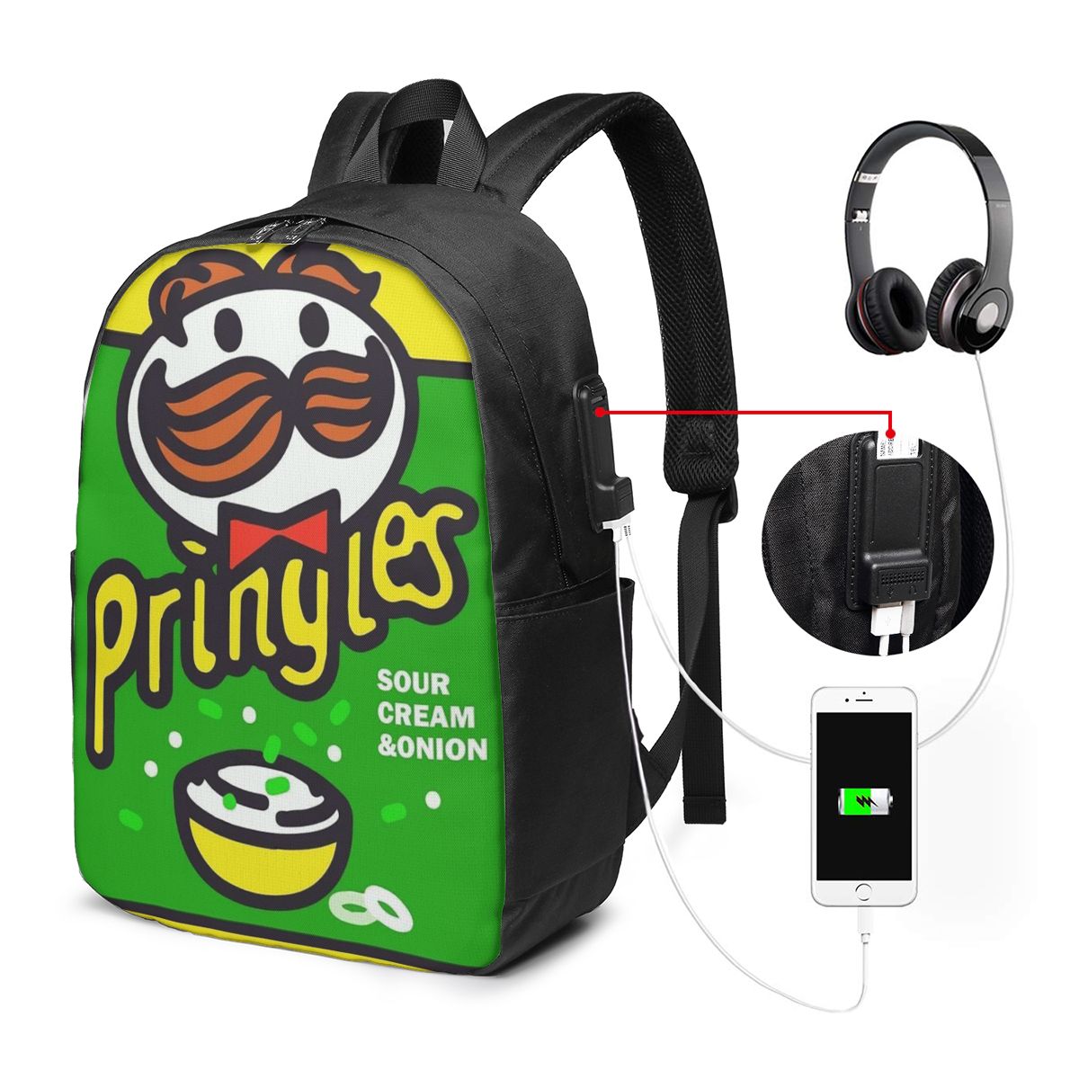 Mochila Pringles com Estampa d - Laptops avaliação e preço