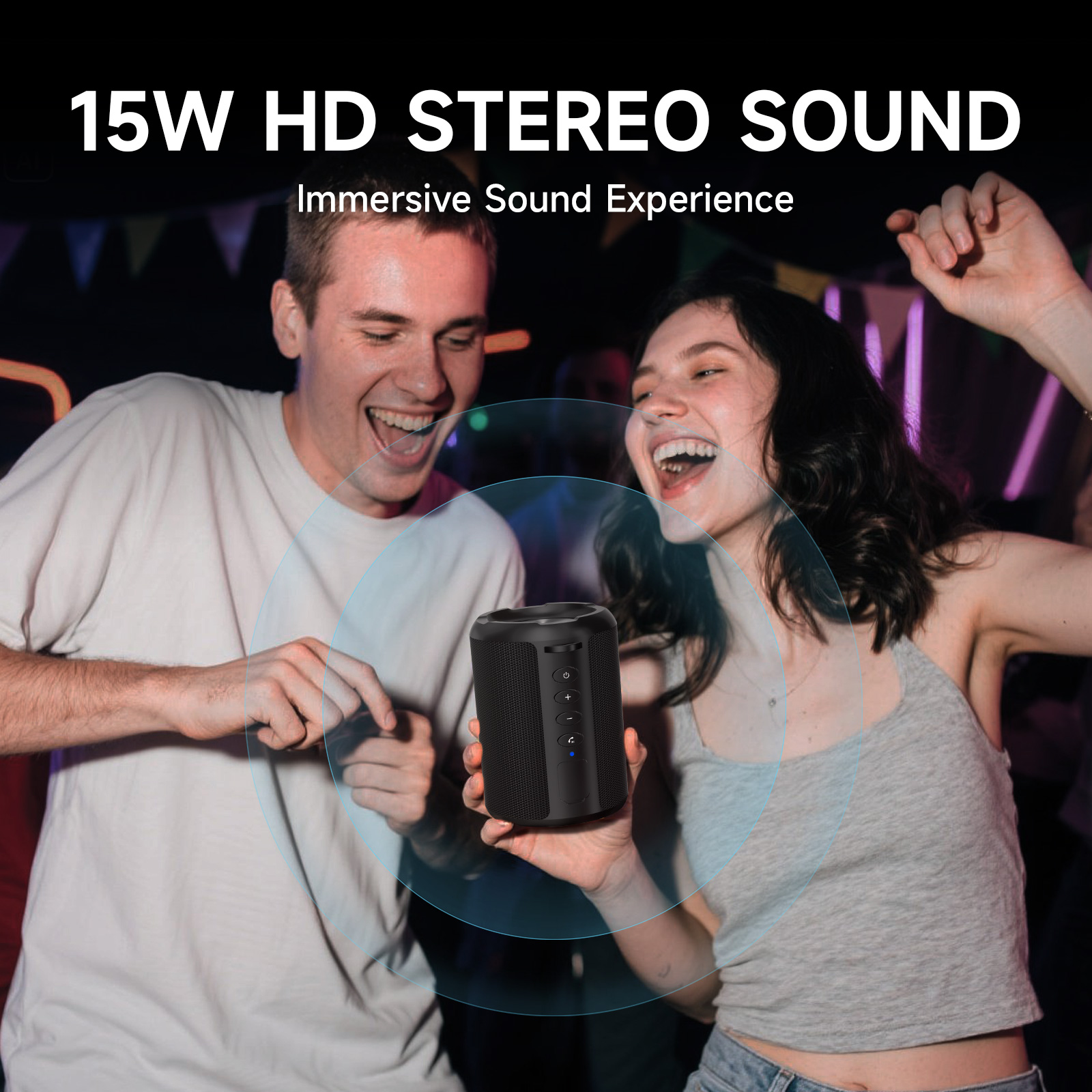Alto-falante Bluetooth sem fio - Portable Bluetooth Speaker Waterproof Ipx7 avaliação e preço