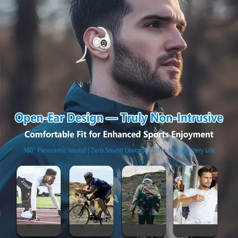 Fones de Ouvido Bluetooth de C - Bone Conduction Running Headphones avaliação e preço