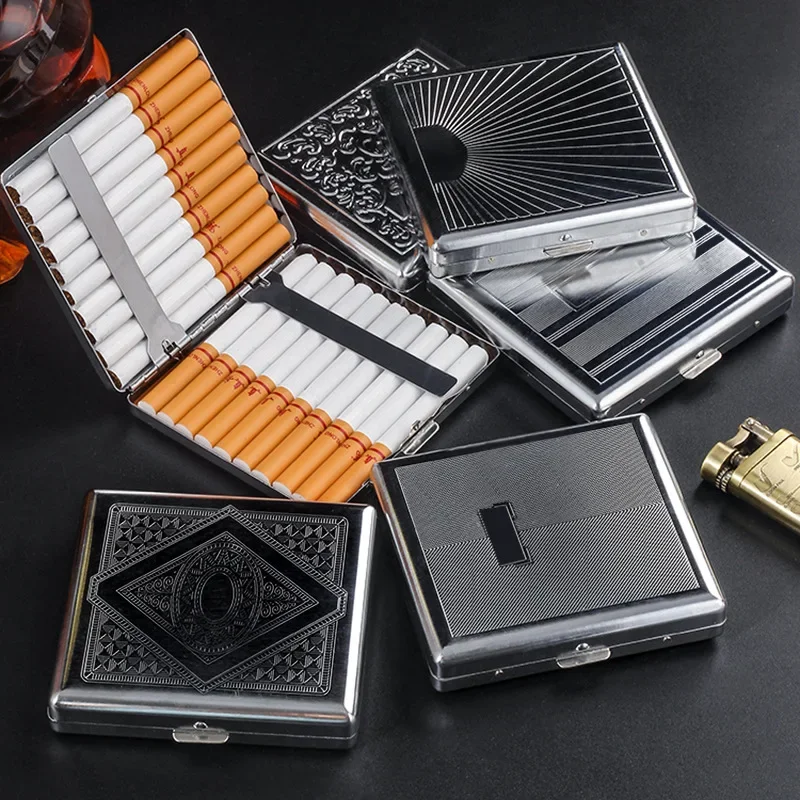 Caixa de cigarros de metal em  - Laptops avaliação e preço