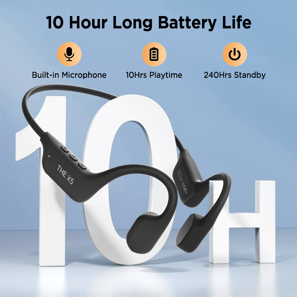 Fones de Ouvido Mpow X5 com Co - Bone Conduction Running Headphones avaliação e preço