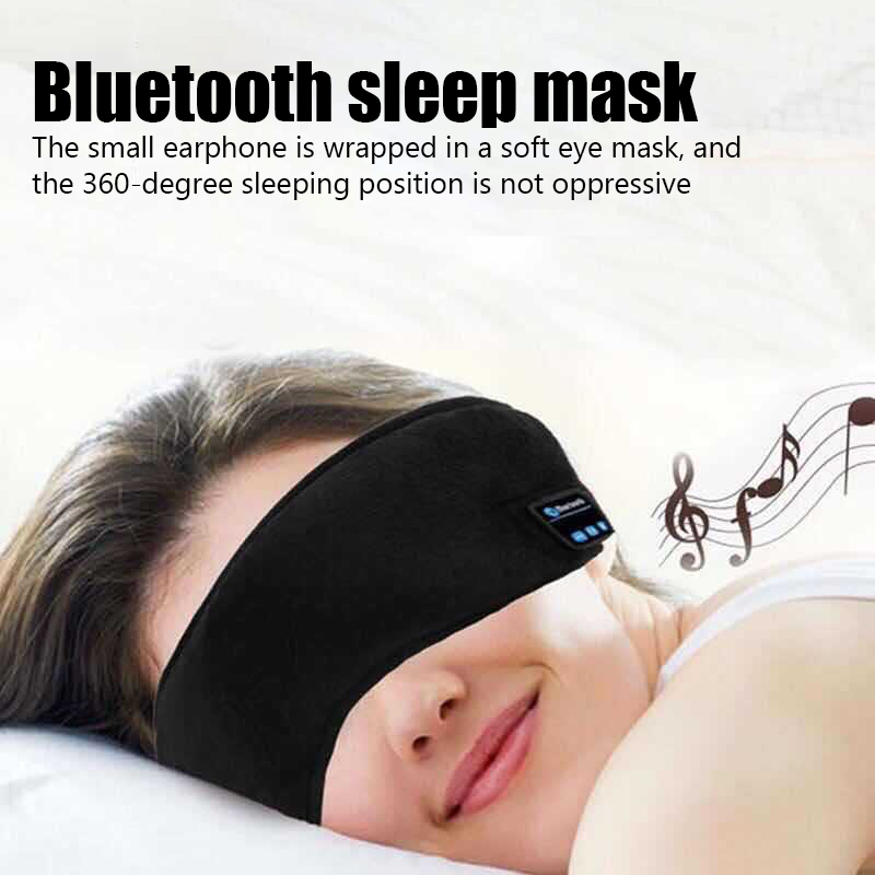 Bluetooth sem fio fones de ouv - Sleep Mask Headphones Bluetooth avaliação e preço
