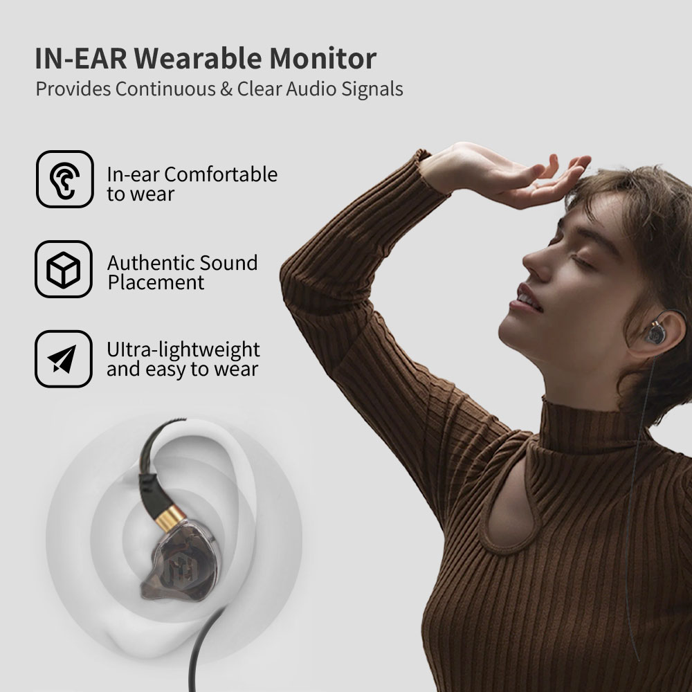 Sistema de Monitor Intra-auric - In Ear Monitors For Singers avaliação e preço