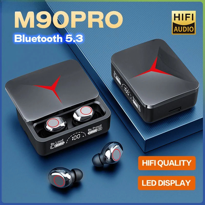 Tws m90 pro fone de ouvido sem - Tws Earbuds Bluetooth 5.3 avaliação e preço