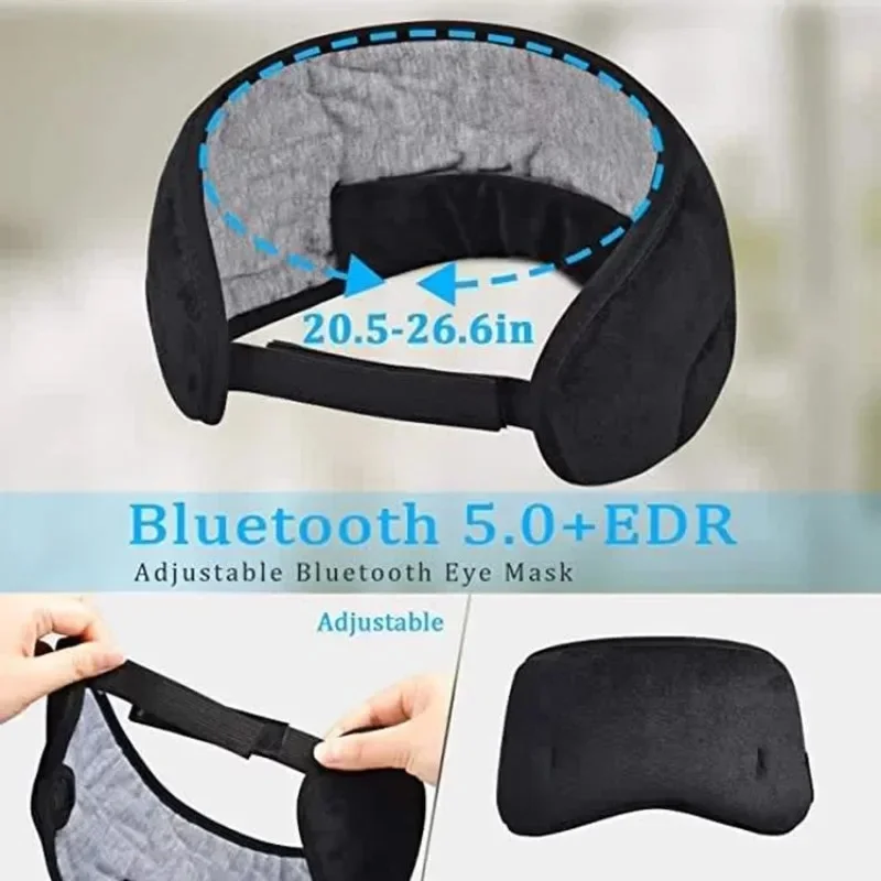 Faixa de Cabeça Sem Fio Blueto - Sleep Mask Headphones Bluetooth avaliação e preço