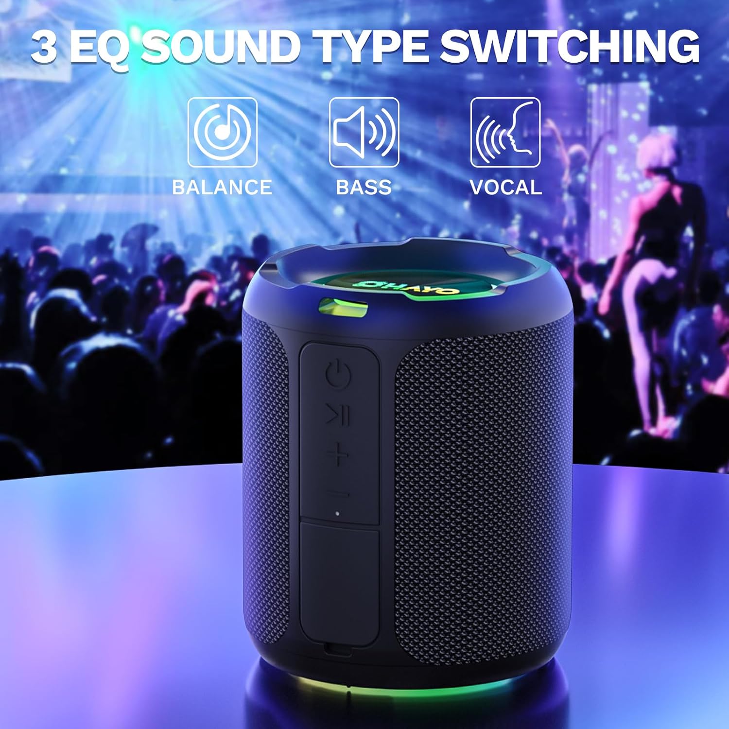 OHAYO 40W Alto-falante Bluetoo - Portable Bluetooth Speaker Waterproof Ipx7 avaliação e preço