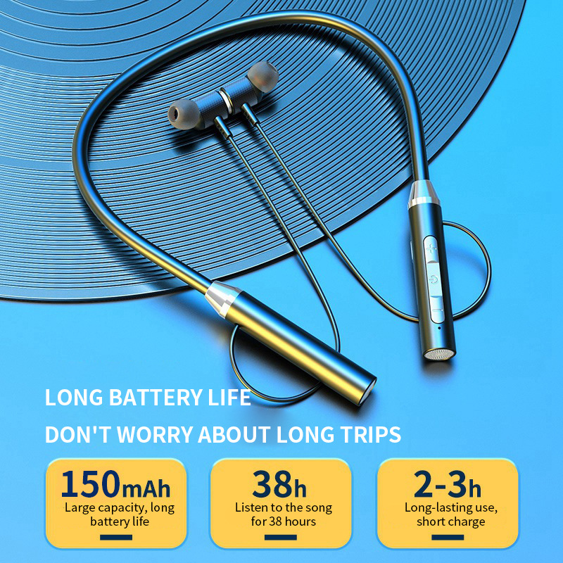 9d sem fio bluetooth fones de  - Magnetic Neckband Sports Earphones avaliação e preço