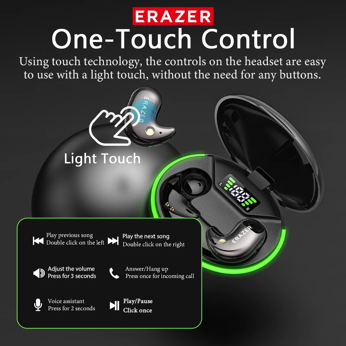 Fones de Ouvido Bluetooth Intr - Headphones avaliação e preço