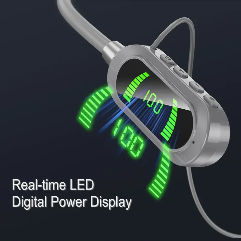 Novo yg07 fones de ouvido sem  - Magnetic Neckband Sports Earphones avaliação e preço