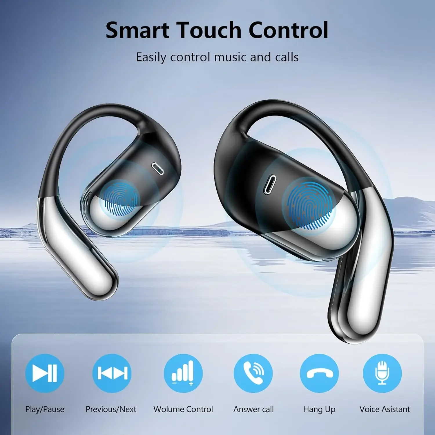 Fones de Ouvido Sem Fio Esport - Anc Wireless Over Ear Headphones avaliação e preço