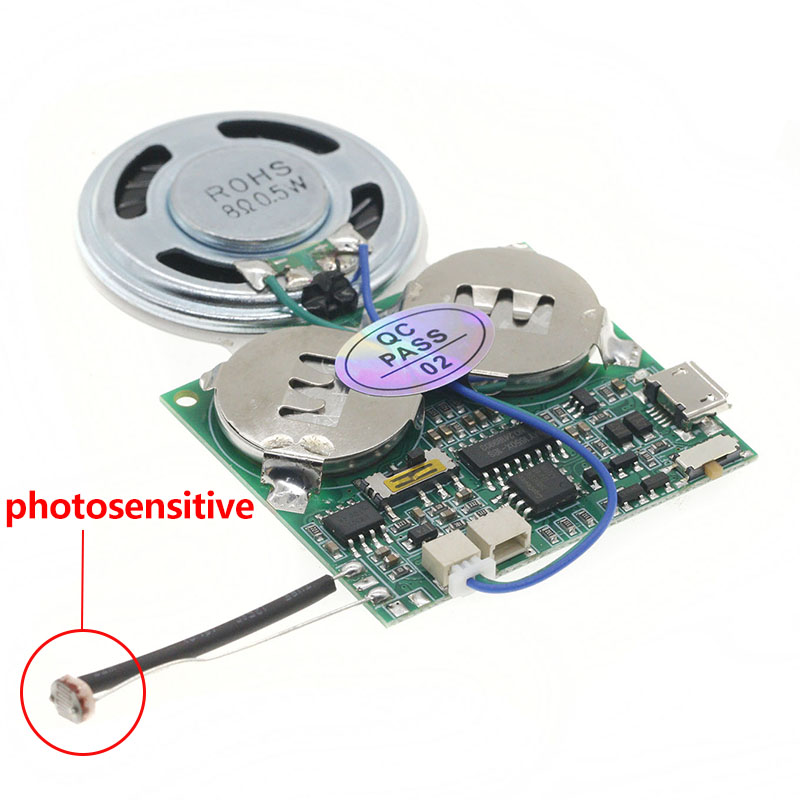Módulo de Som com Sensor de Lu - Speakers avaliação e preço