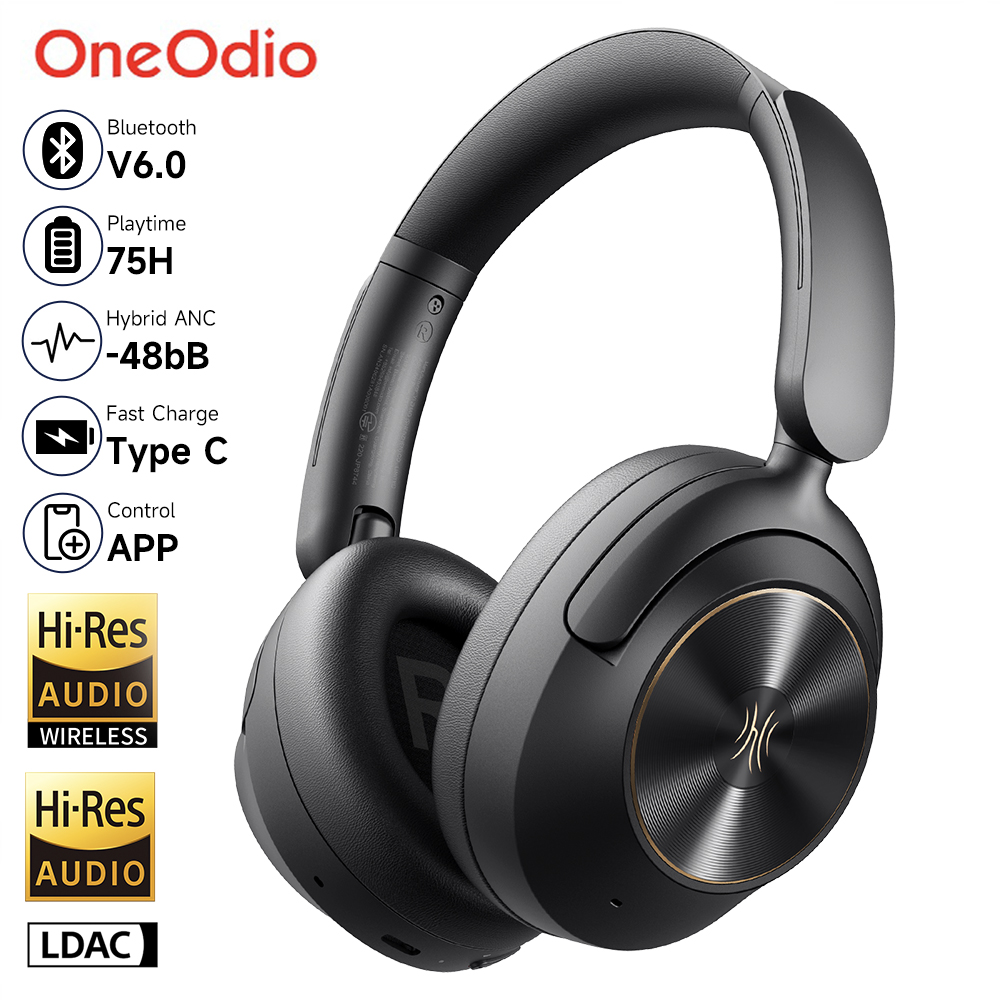 Oneodio A6 ANC Fones de ouvido - Anc Wireless Over Ear Headphones avaliação e preço