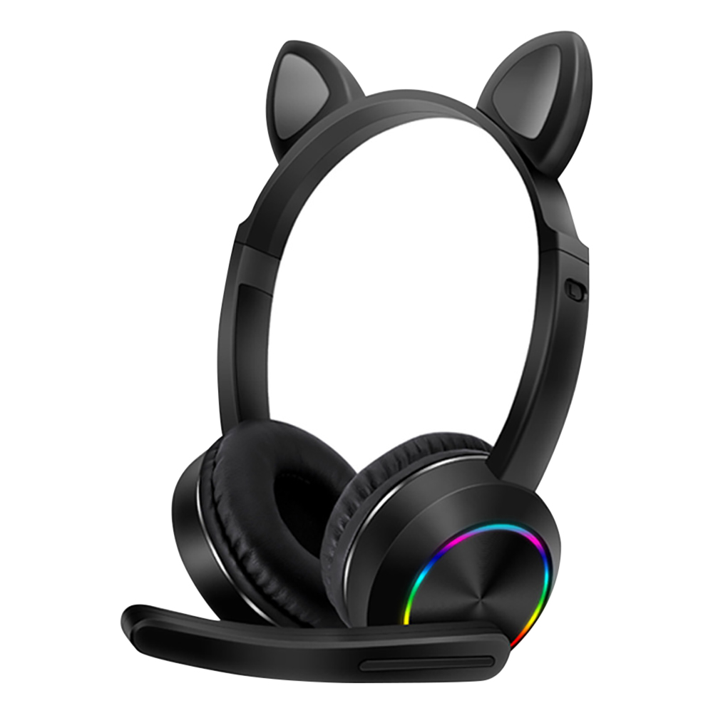Cute Cat Ear Bluetooth Headpho - Cat Ear Bluetooth Headset Led avaliação e preço