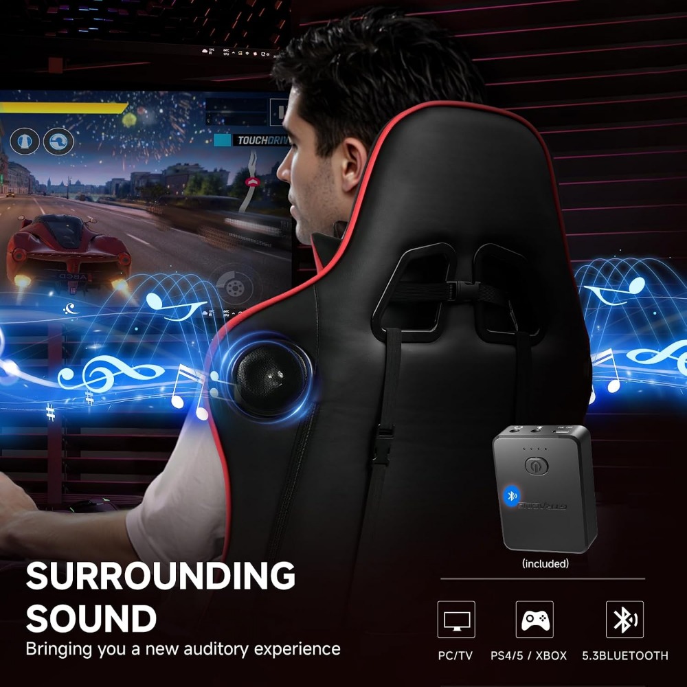 Cadeira de Jogos Ergonômica co - Speakers avaliação e preço
