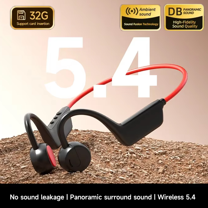 Fones de Ouvido Bluetooth por  - Bone Conduction Running Headphones avaliação e preço
