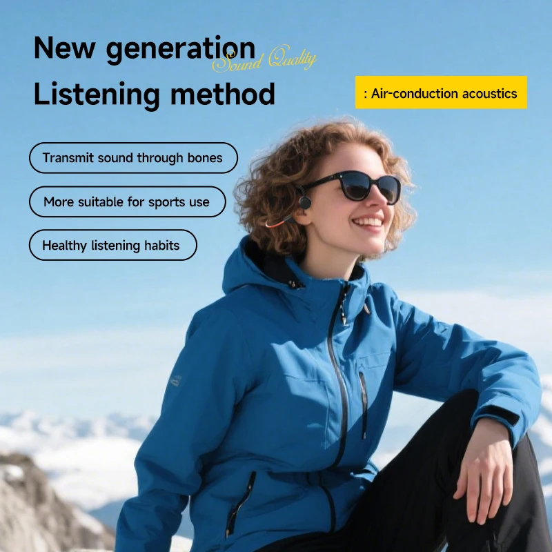 Fones de Ouvido Bluetooth por  - Bone Conduction Running Headphones avaliação e preço