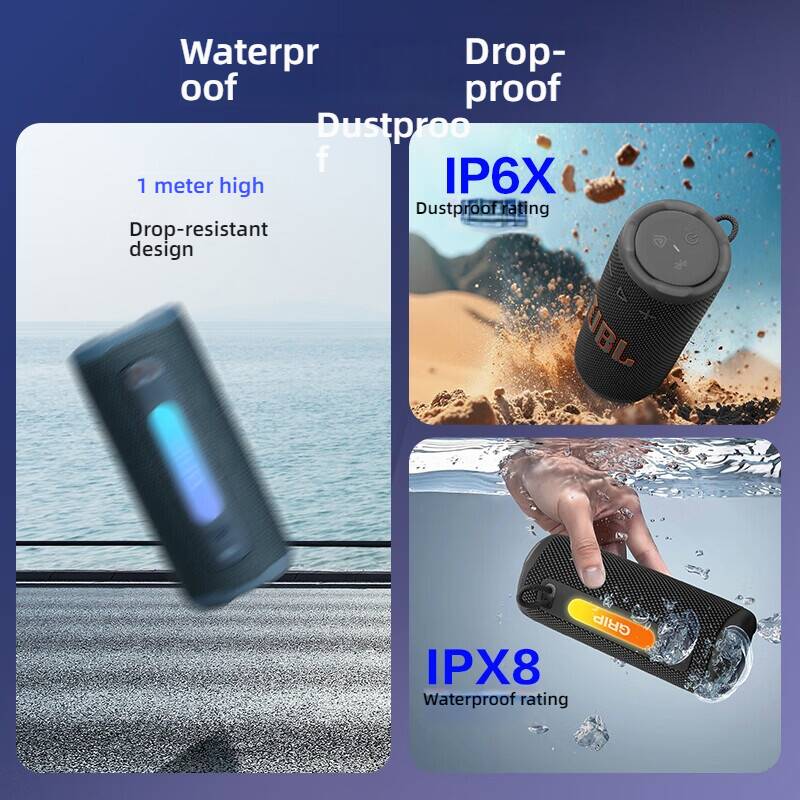 Caixa de Som JBL GRIP IPX7 à P - Portable Bluetooth Speaker Waterproof Ipx7 avaliação e preço