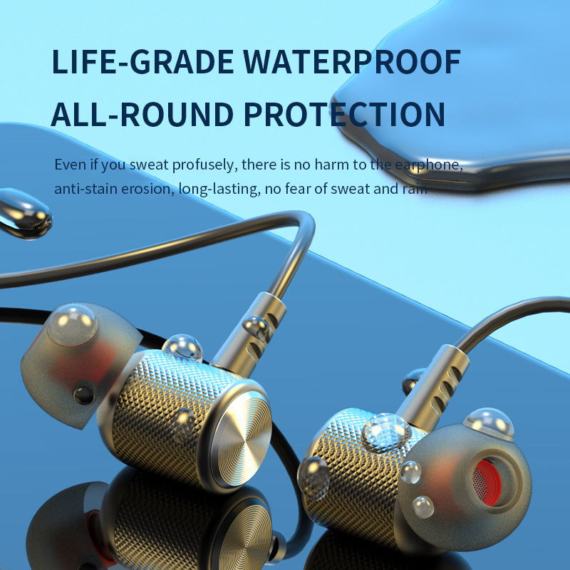Fones de Ouvido Bluetooth 5.0  - Magnetic Neckband Sports Earphones avaliação e preço