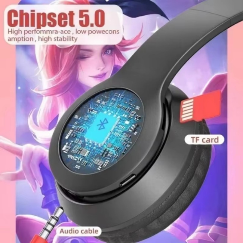 Fones de Ouvido Bluetooth Sem  - Cat Ear Bluetooth Headset Led avaliação e preço